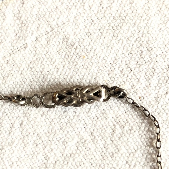 Antique Sterling Necklace ~ Child's Size - Picture 5 of 8